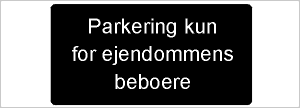 Parkering for beboere