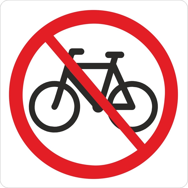 Cykler forbudt