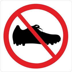 Fodboldstøvler forbudt